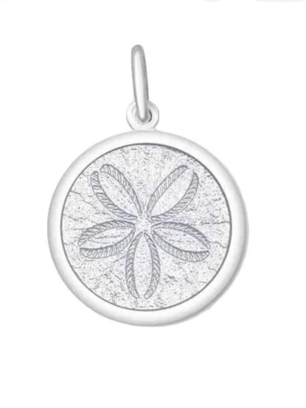 lola Silver Sand Dollar Pendant